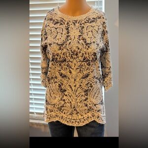 Floral Lace Women's Top
